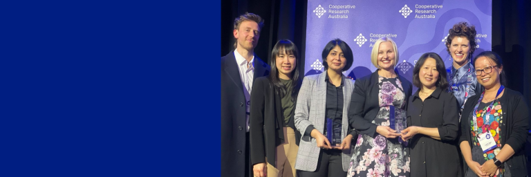 Award for Impact from Cooperative Research Australia 2024